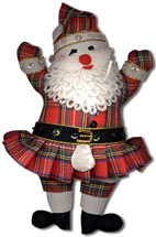 Xmas Ornament - Kilted Father Christmas