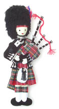 Xmas Ornament - Highland Piper*