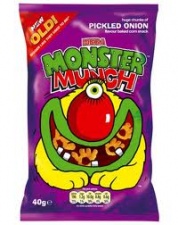 (Crisps) Monster Munch - Pickled Onion (40g)*