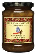 Thursday Cottage Jam: Rhubarb & Ginger (340 g jar) 