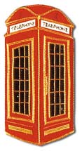 Xmas Ornament - Telephone Box