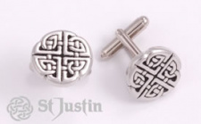 St Justin Cufflinks - Quadrant Knot