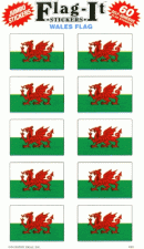 Flag-It Stickers - Wales