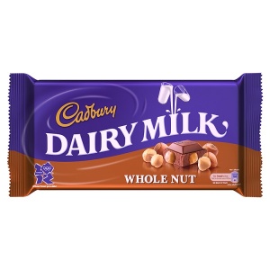 Cadbury Dairy Milk: Whole Nut (180g) 