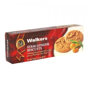 Walkers Stem Ginger Biscuits<br /> (150 g pkg)