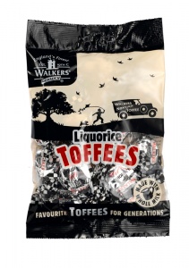 Walker's Nonsuch Liquorice Toffees (150 g bag)