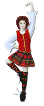 Xmas Ornament - Highland Dancer*
