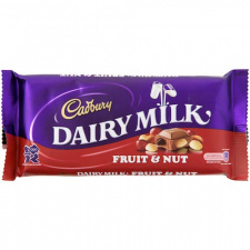 Cadbury Dairy Milk: Fruit & Nut<br /> (180 g block)