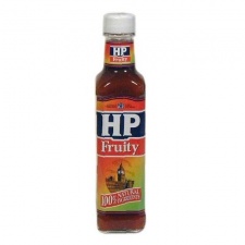 HP Sauce: Fruity (255 g glass bottle)