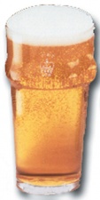 Pint glass - Pint Nonic Glass (stamped)*